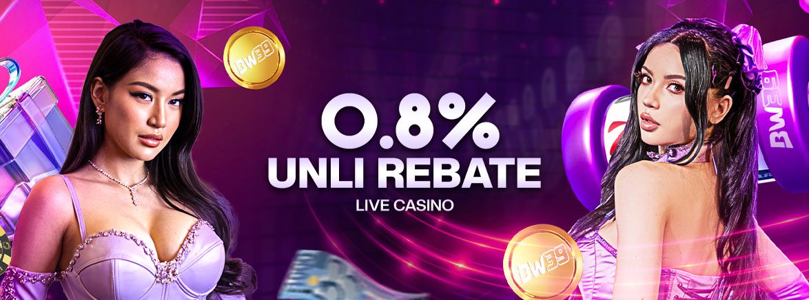 0.8% Unli Daily Rebate Live Casino 0.8% Unli Daily Rebate Live Casino