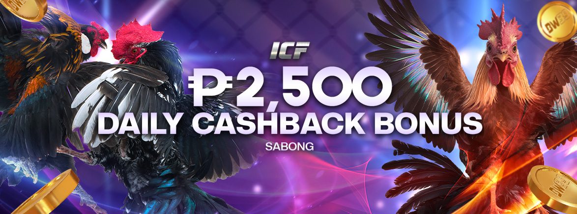 ₱2,500 Daily Cashback Bonus Sabong ₱2,500 Daily Cashback Bonus Sabong