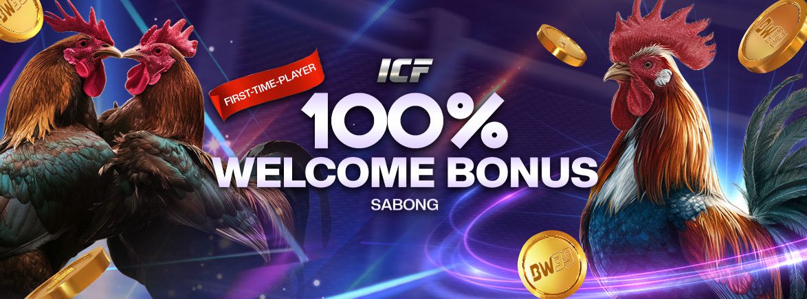 100% Welcome Bonus Sabong 100% Welcome Bonus Sabong