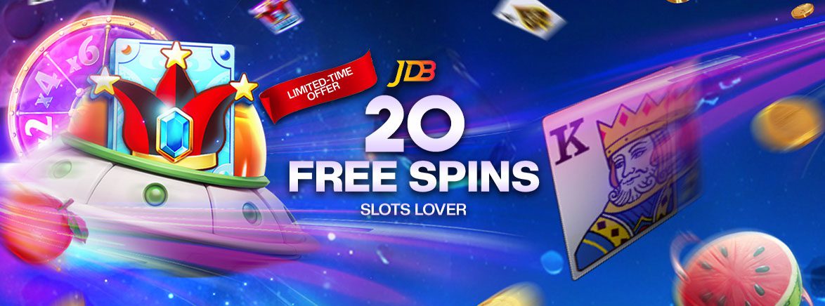 JDB Exclusive 20 FREE SPINS!